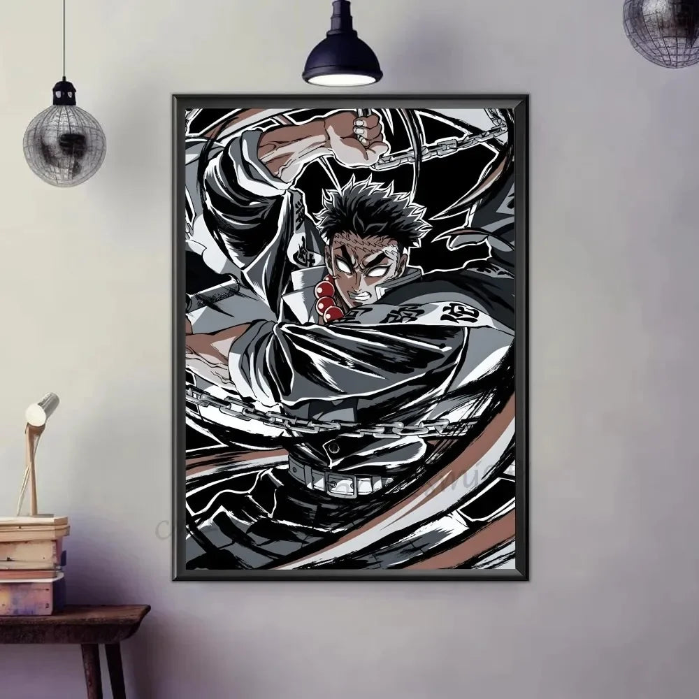 Minimalist Kimetsu No Yaiba (Demon Slayer) Poster