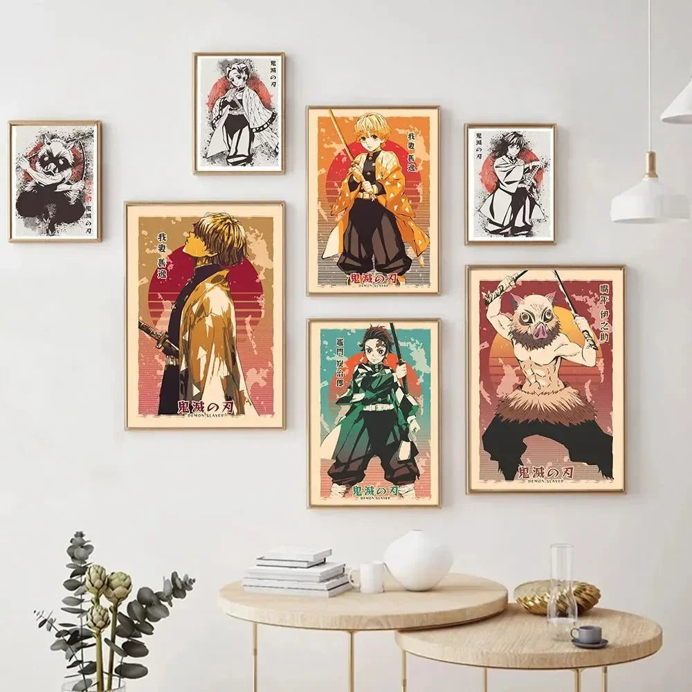 Demon Slayer Character Posters