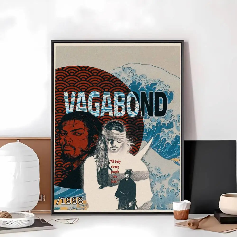 Vagabond Manga Art Posters