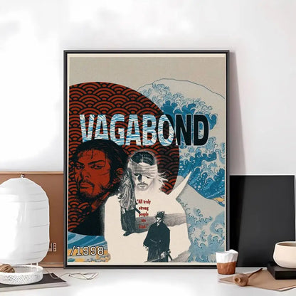 Vagabond Manga Art Posters