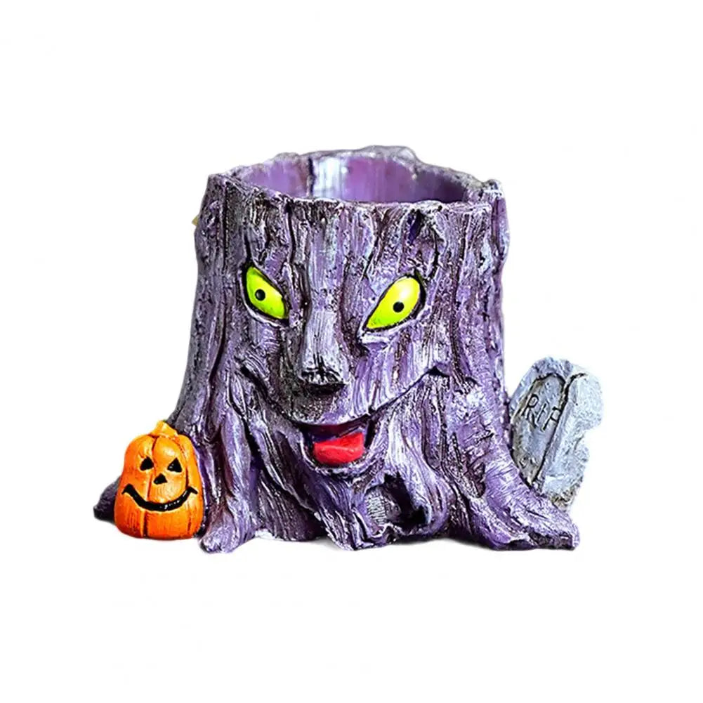 Haunted House & Spooky Resin Halloween Ornaments