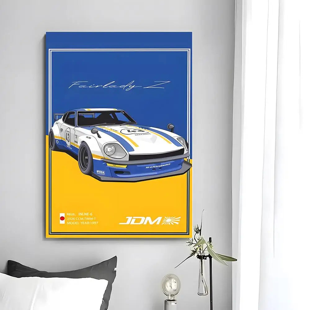 Street Racing JDM Art Posters
