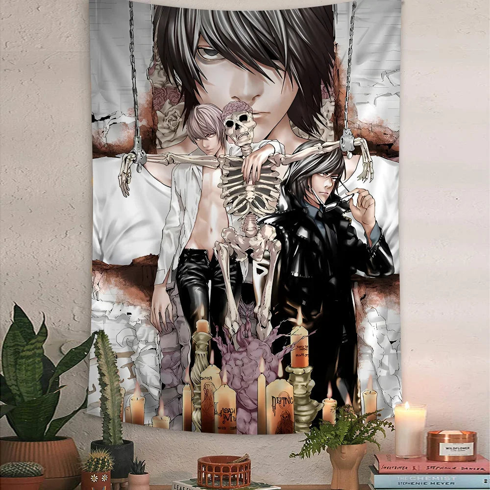 Death Note Anime Wall Tapestry