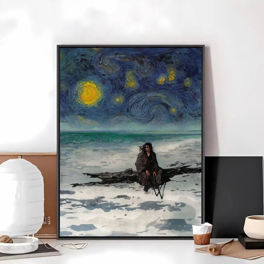 Vagabond Manga Art Posters