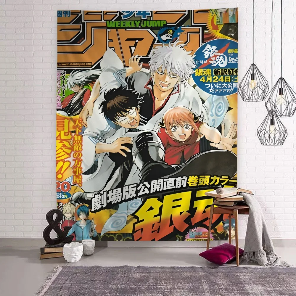Gintama Anime Wall Tapestry