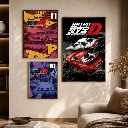 Initial D Drift Posters