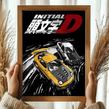Initial D AE86 Posters