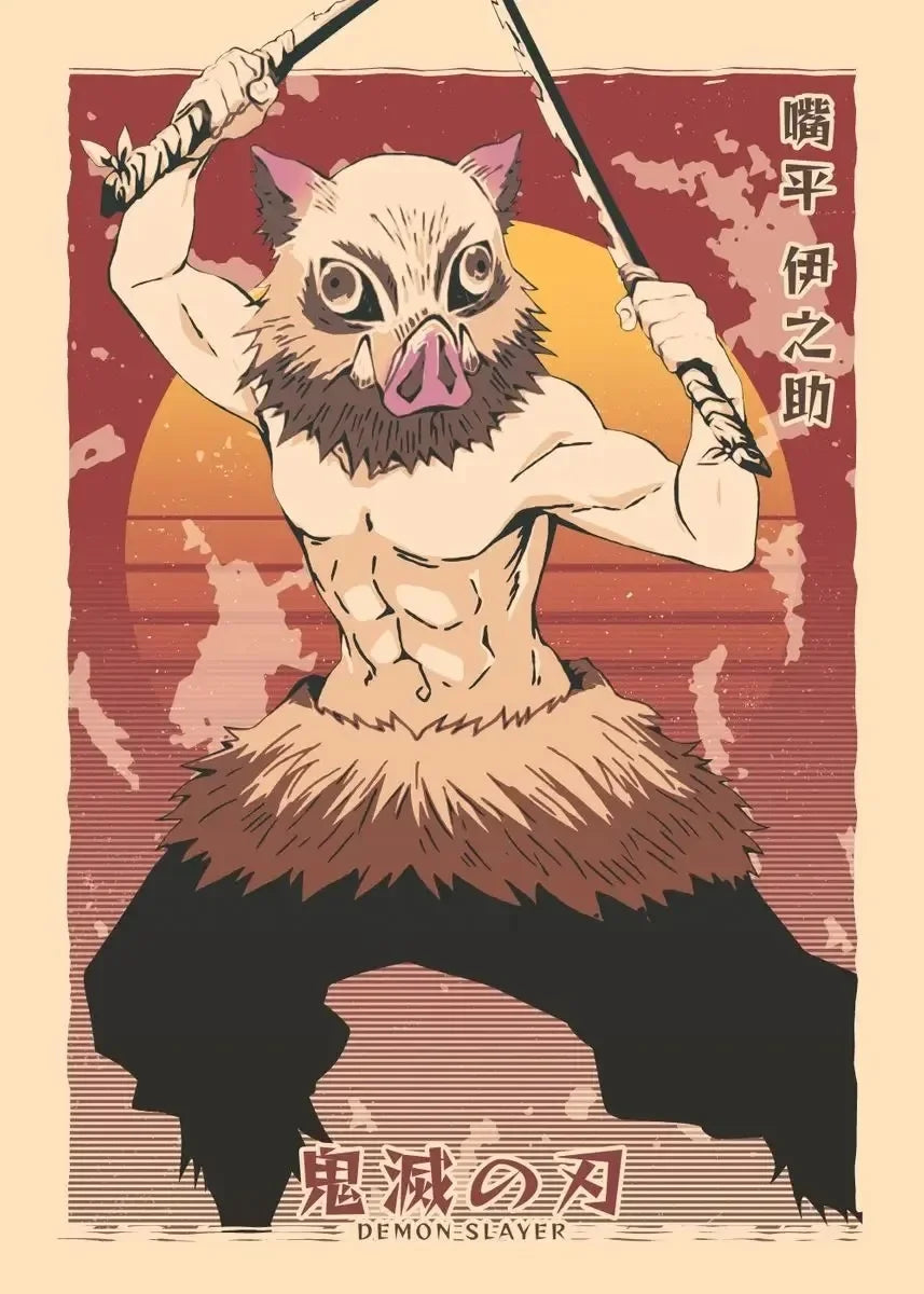 Demon Slayer Character Posters
