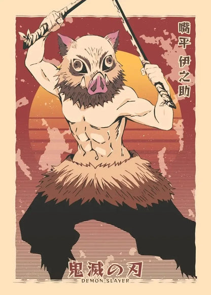 Demon Slayer Character Posters