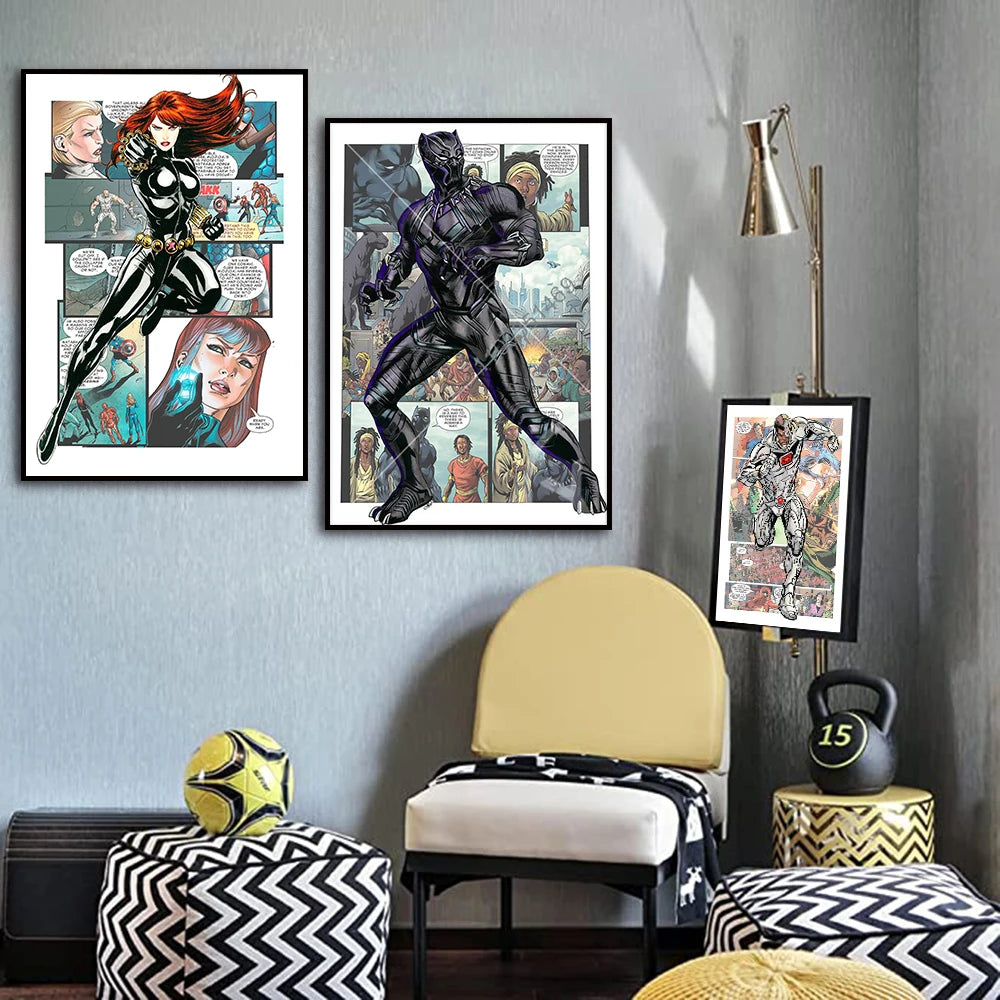 Marvel Superhero Movie Posters