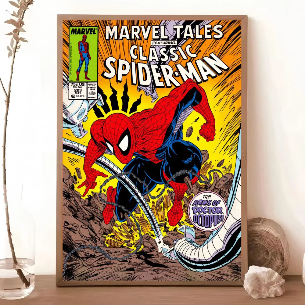 Spiderman Graffiti Art Posters