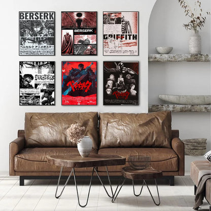 Berserk Dark Art Posters