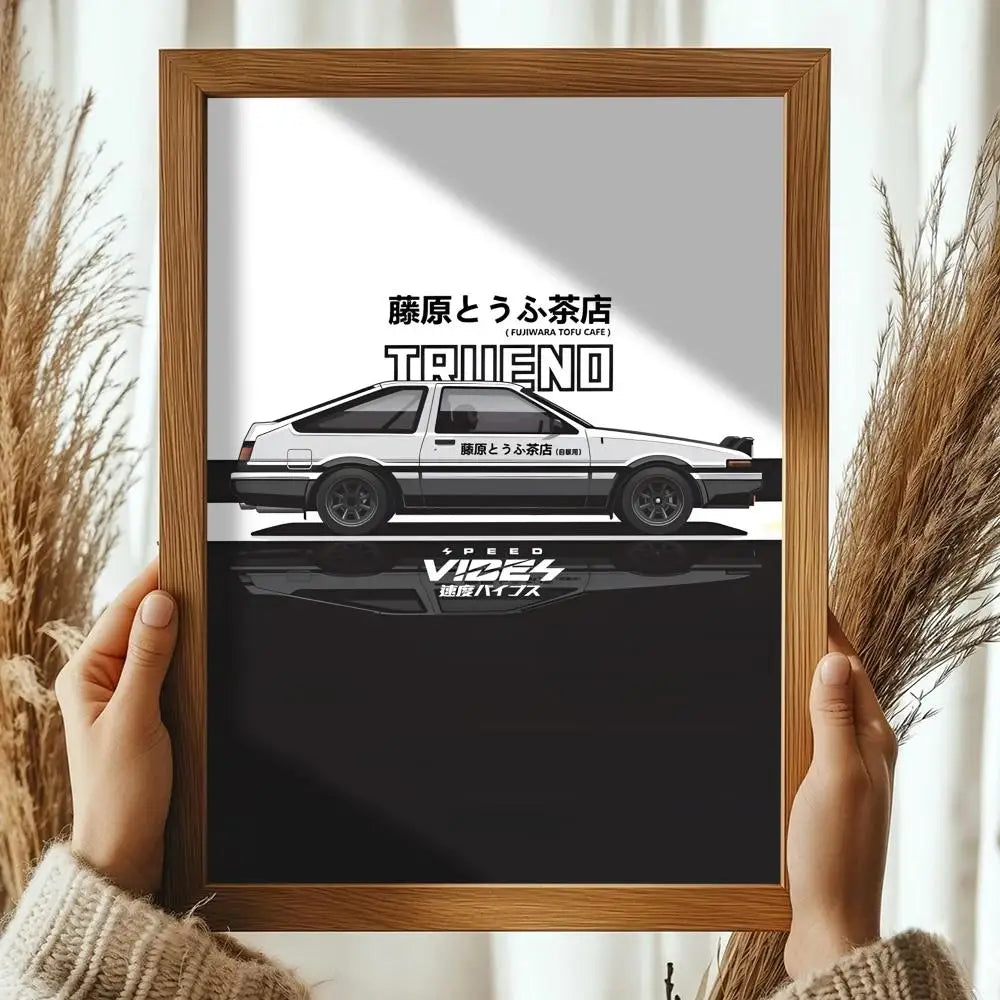 Initial D AE86 Posters