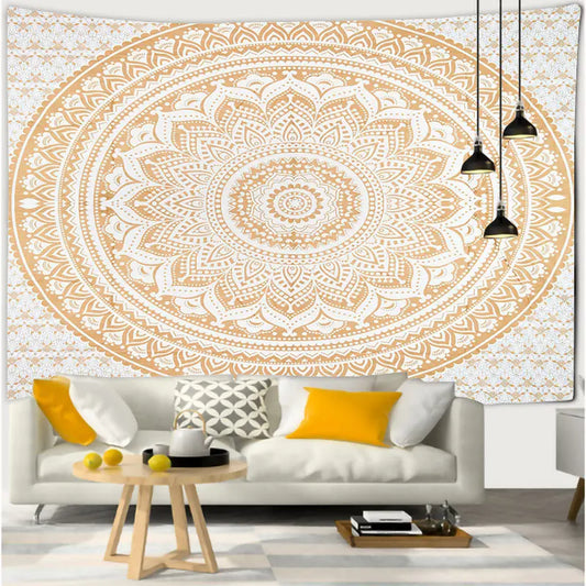 Mandala Style Bohemian Tapestry
