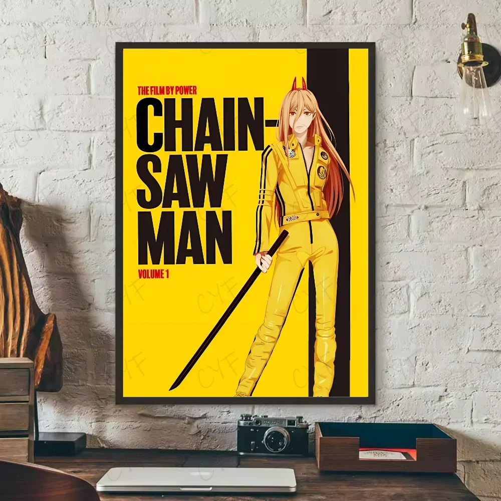 Chainsaw Man Canvas Wall Art Home Décor