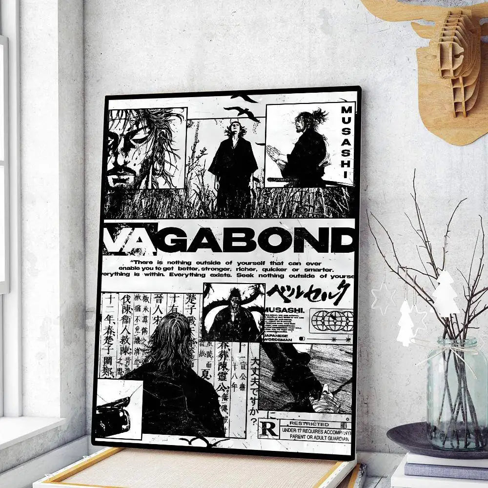 Vagabond Musashi Vintage Posters
