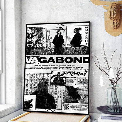 Vagabond Musashi Vintage Posters