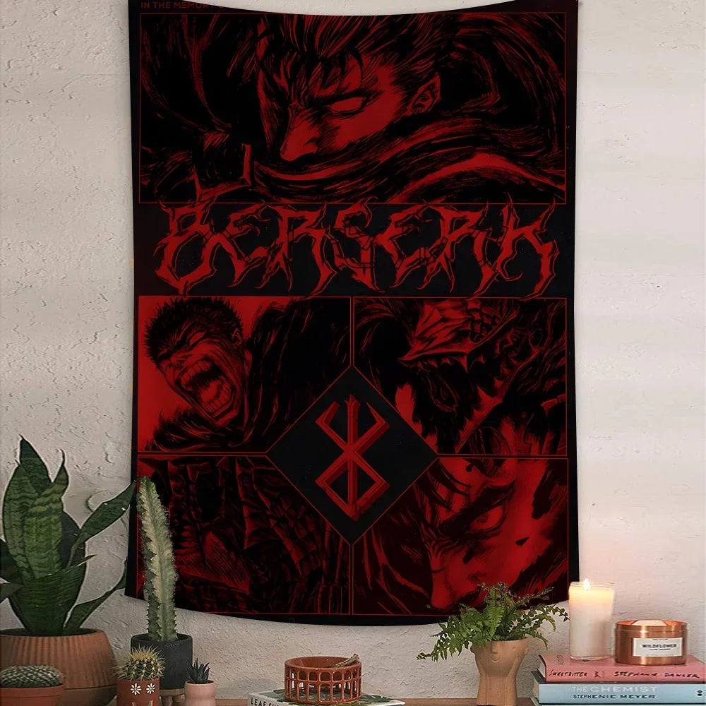 Berserk Anime Tapestry