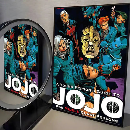 JoJo's Bizarre Adventure Retro Posters