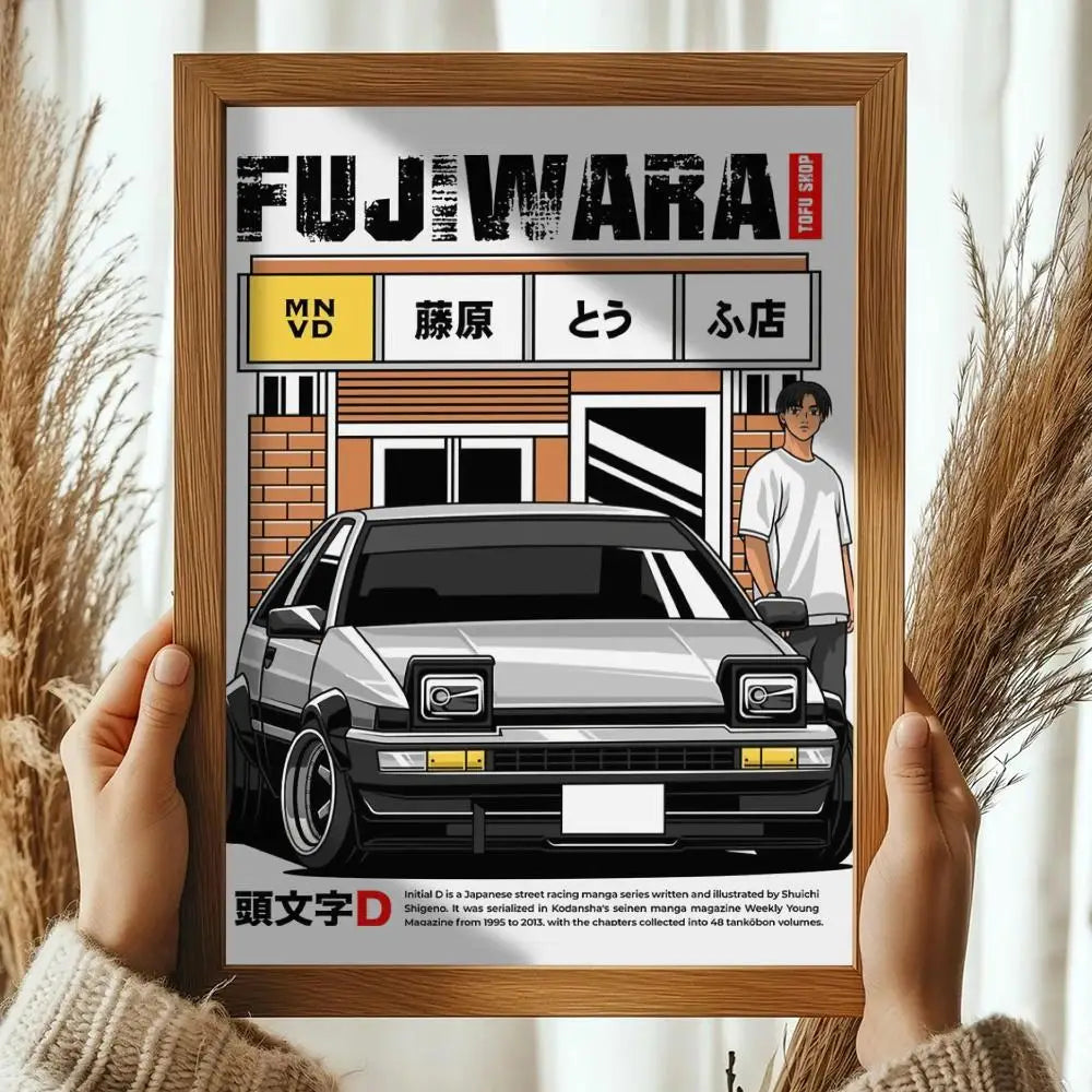 Initial D AE86 Posters