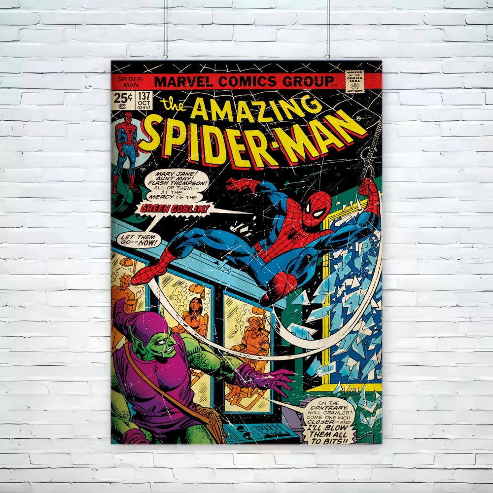 Spiderman Graffiti Art Posters