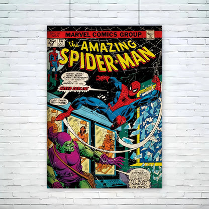 Spiderman Graffiti Art Posters
