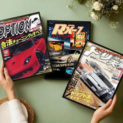 Retro GTR Magazine Posters
