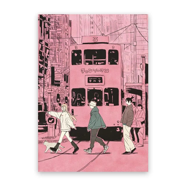 Chainsaw Man Street Art Posters