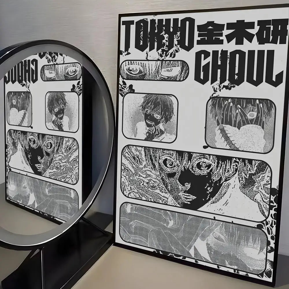 Tokyo Ghoul Canvas Posters