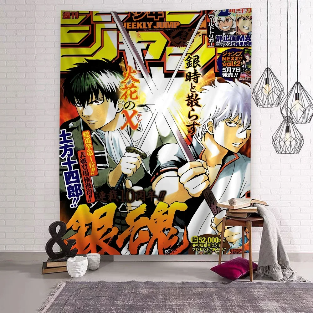 Gintama Anime Wall Tapestry