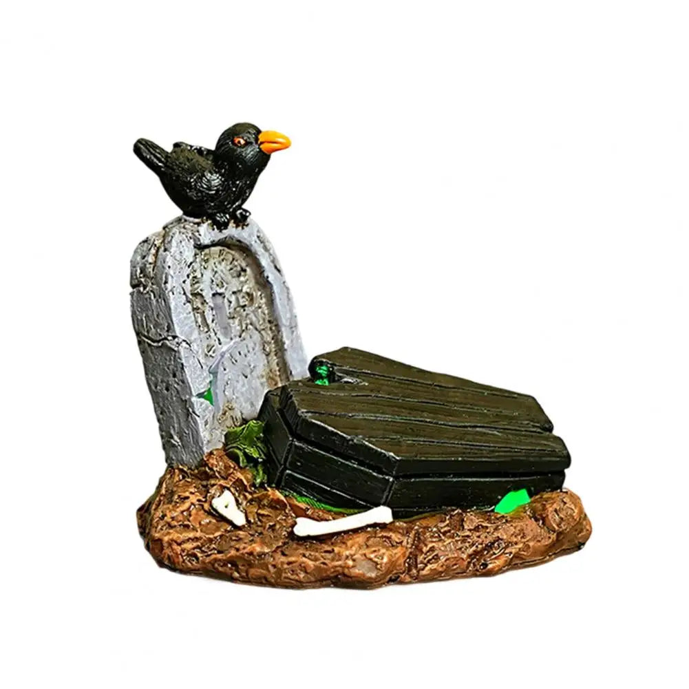 Haunted House & Spooky Resin Halloween Ornaments