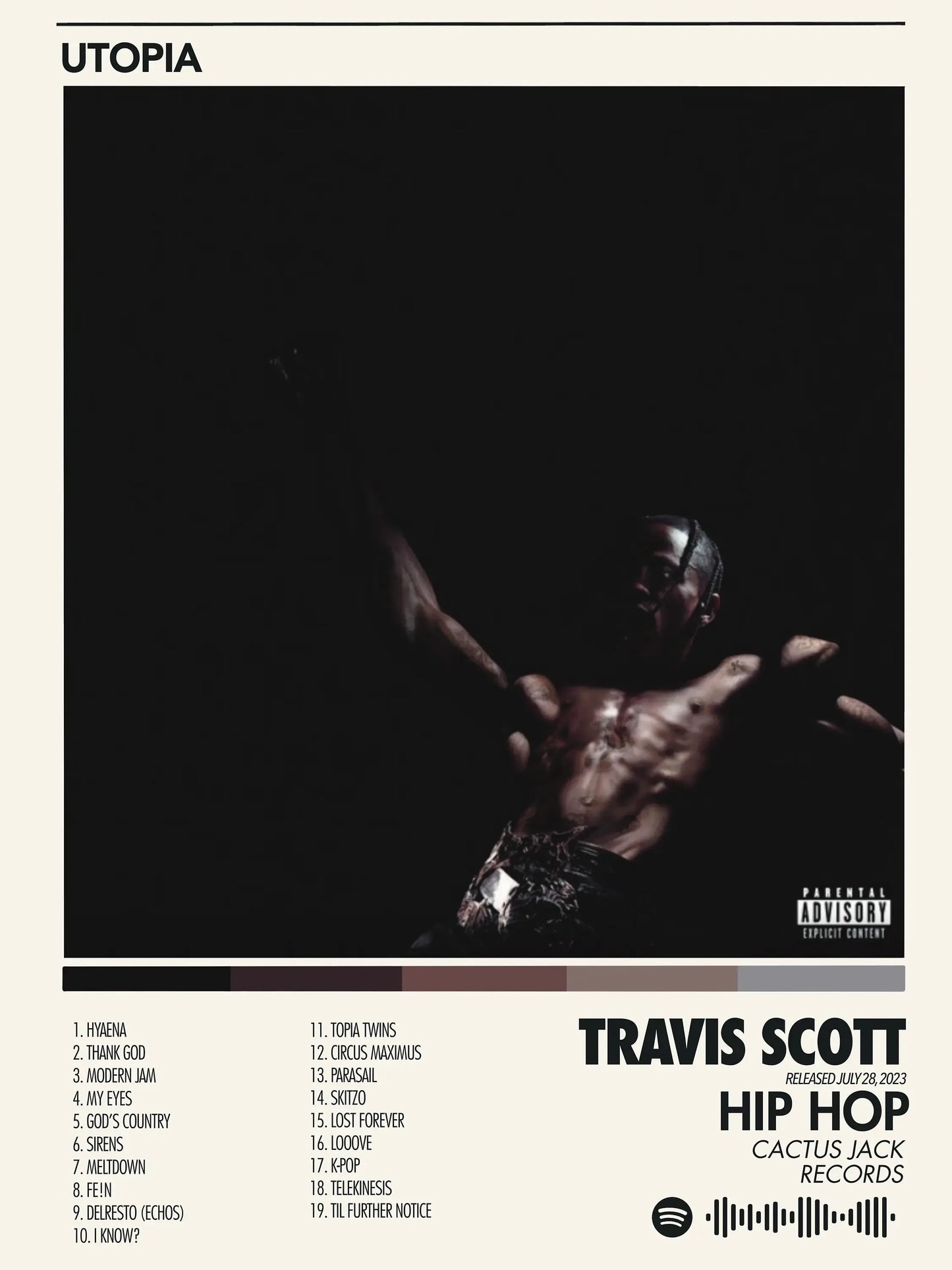 Travis Scott Album Poster