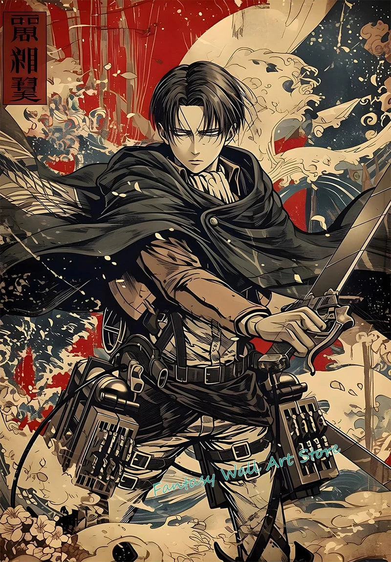 Attack on Titan Character Posters