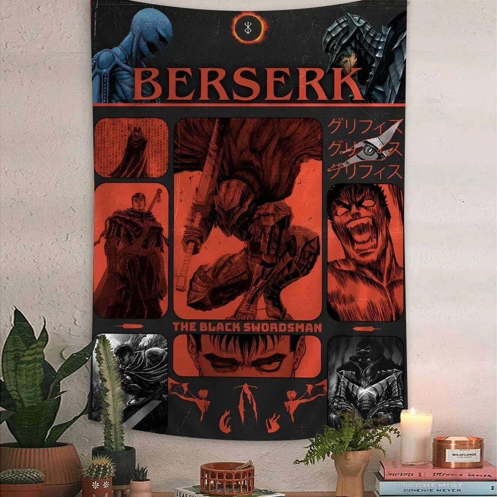 Berserk Anime Tapestry