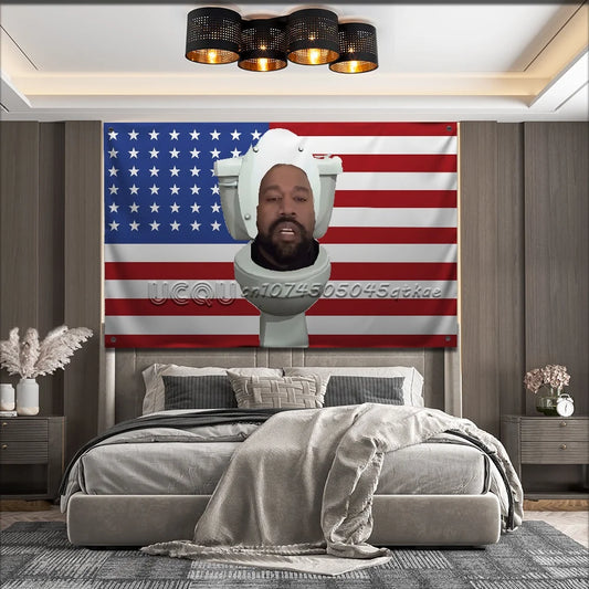 USA x Kanye West Tapestry Wall Decor