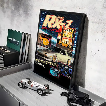 Retro GTR Magazine Posters