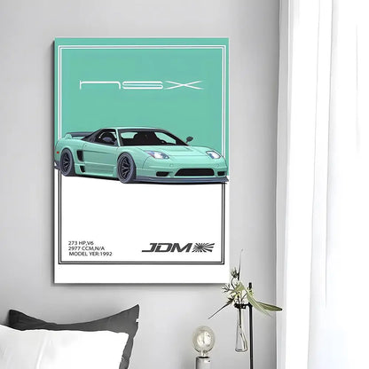 Street Racing JDM Art Posters