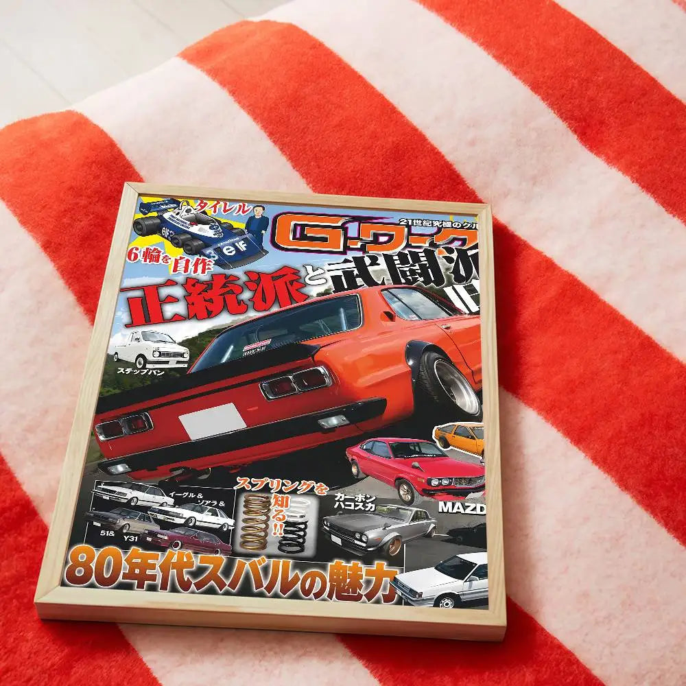 80s GTR Racing Magazine Posters