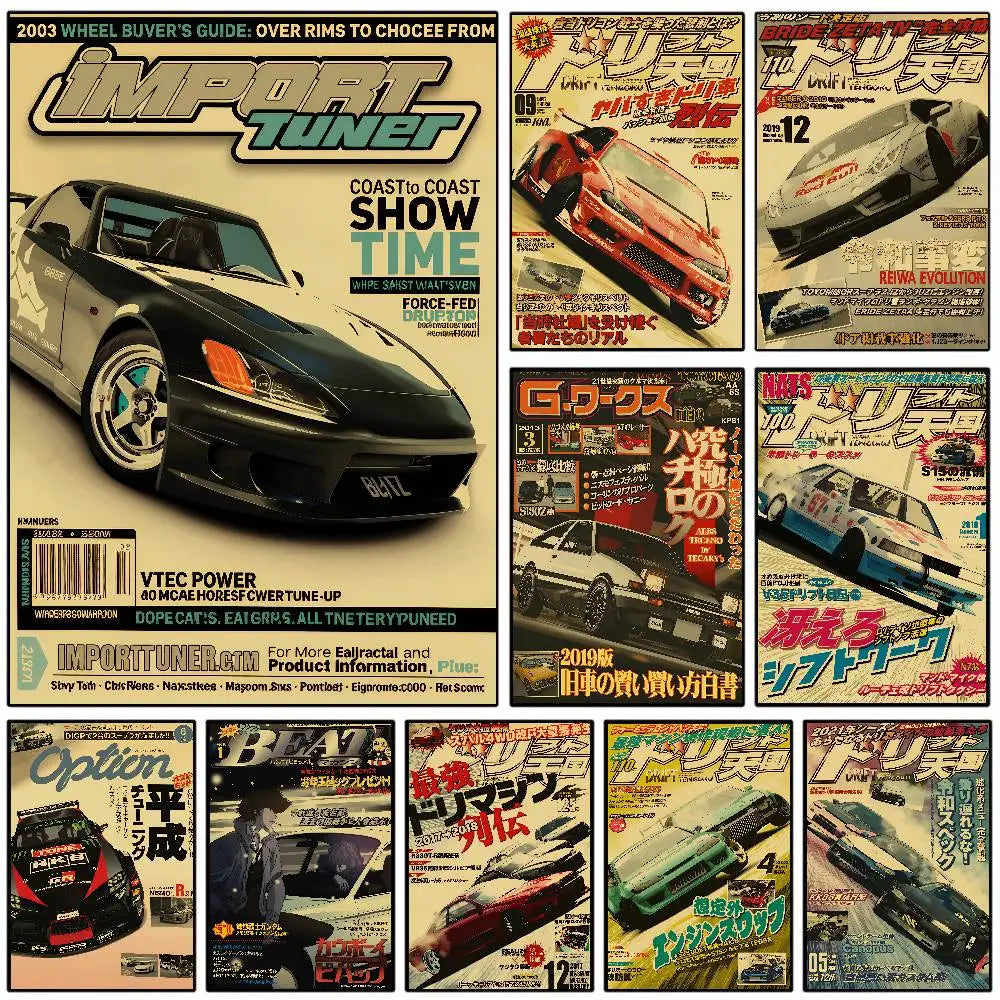 JDM Canvas Wall Art