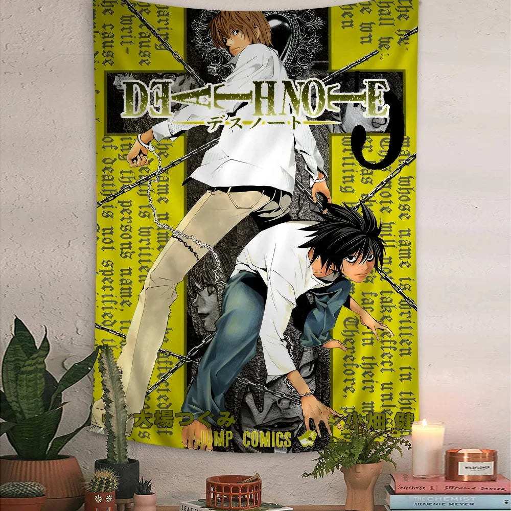 Death Note Anime Wall Tapestry
