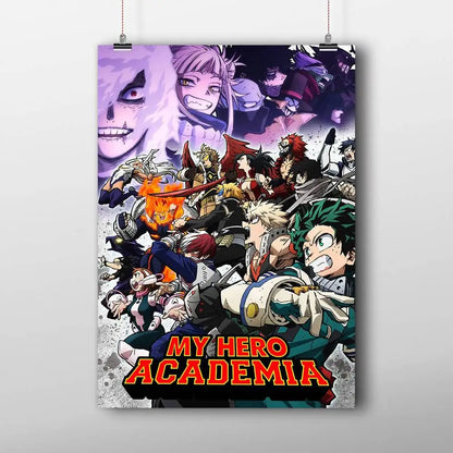 My Hero Academia Poster – Wall Art for Home