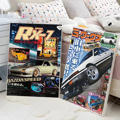 Vintage Japanese Racing Car Posters