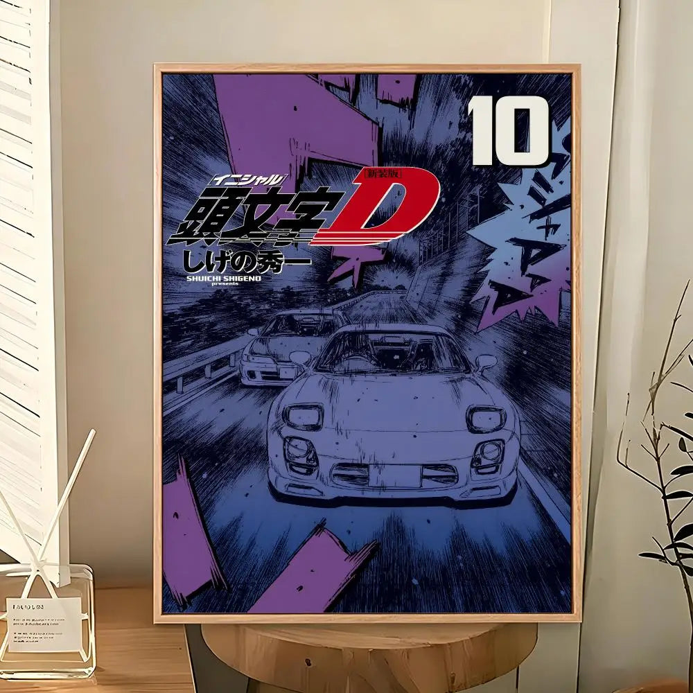 Initial D Drift Posters