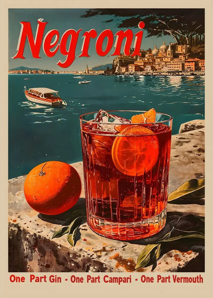 Vintage Cocktail Posters