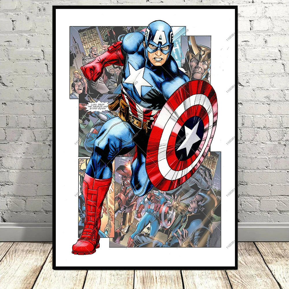 Marvel Superhero Movie Posters