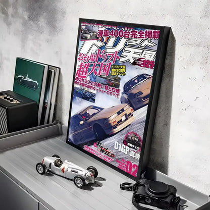 Retro GTR Magazine Posters