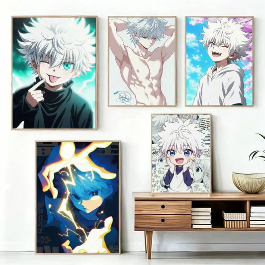 Hunter x Hunter Killua Poster – anime wall art by Threadline