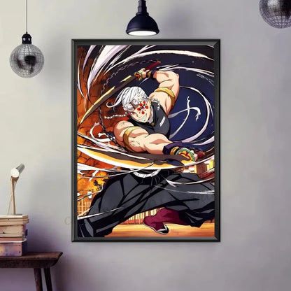 Minimalist Kimetsu No Yaiba (Demon Slayer) Poster