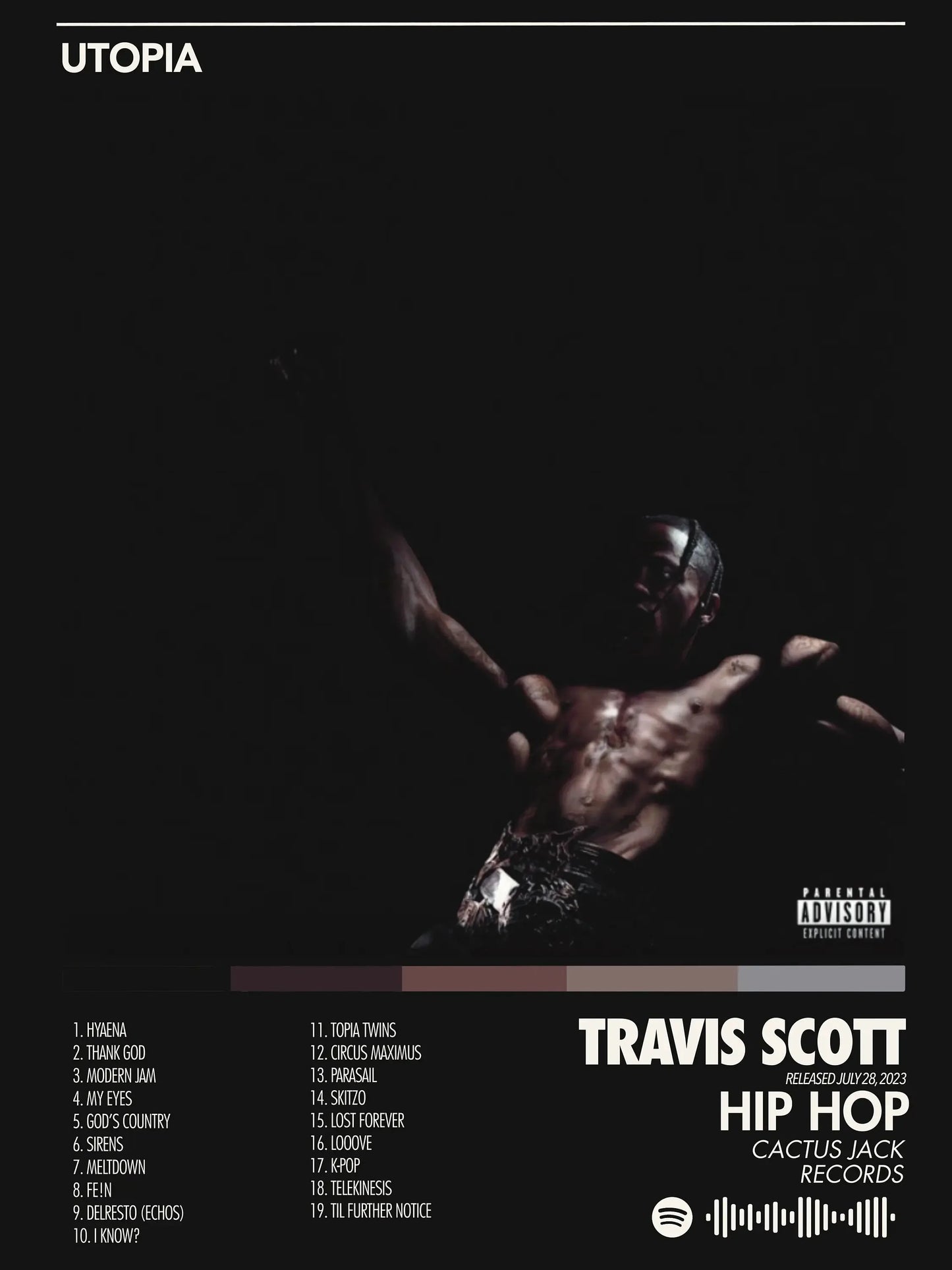 Travis Scott Album Poster