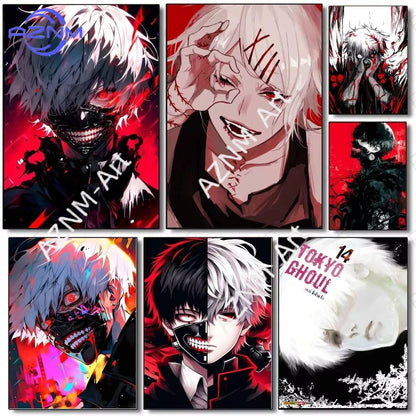 Tokyo Ghoul Posters - Dark Anime Wall Art